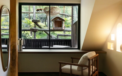 Dormir avec les Pandas Roux Dormir avec les Pandas Roux