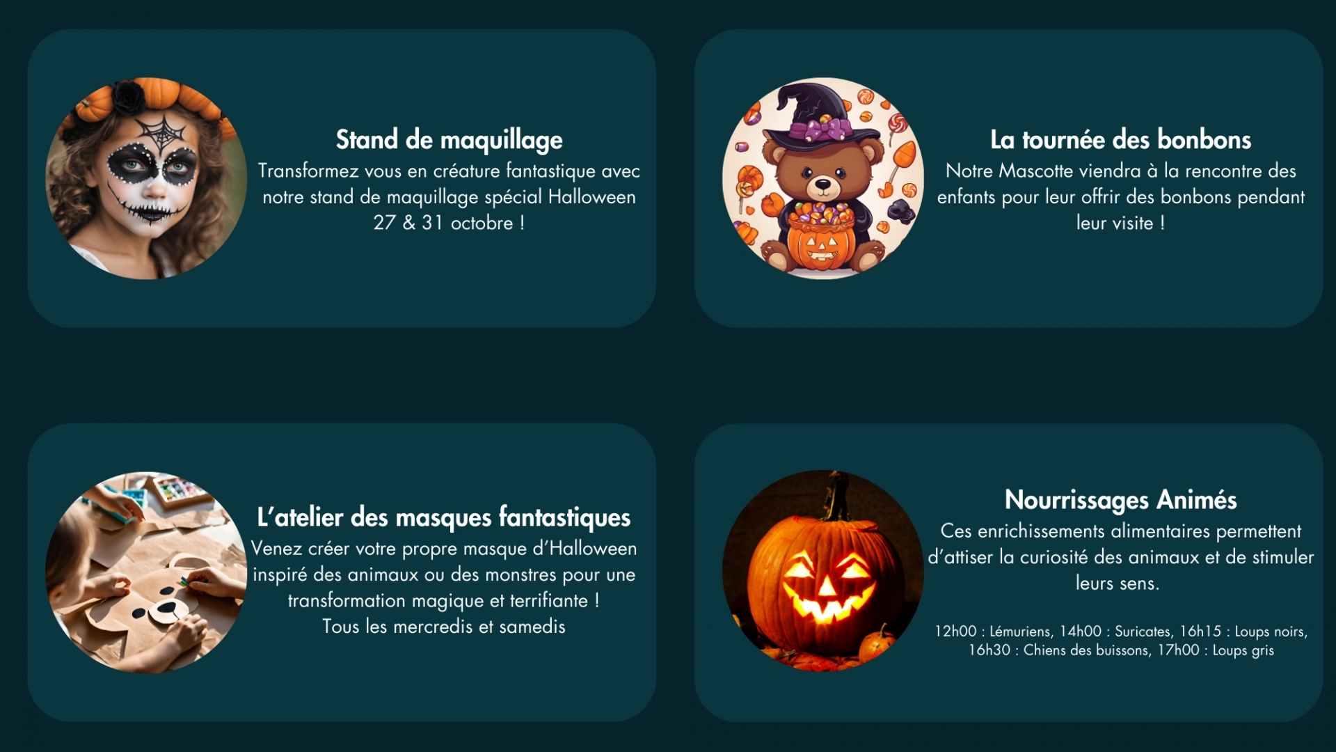 Halloween au Parc Animalier des Pyrénées - 2024 